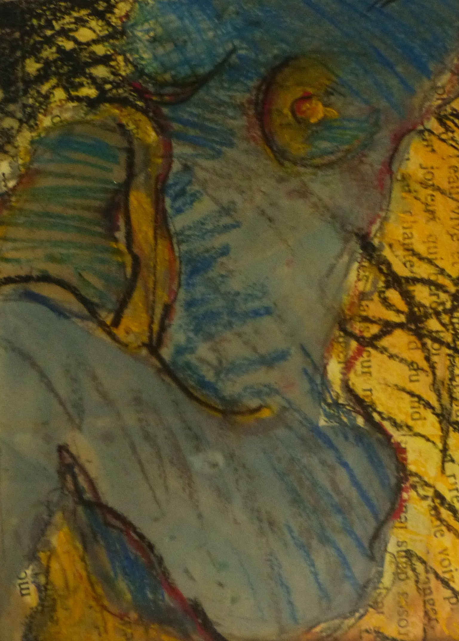 Femme Bleue